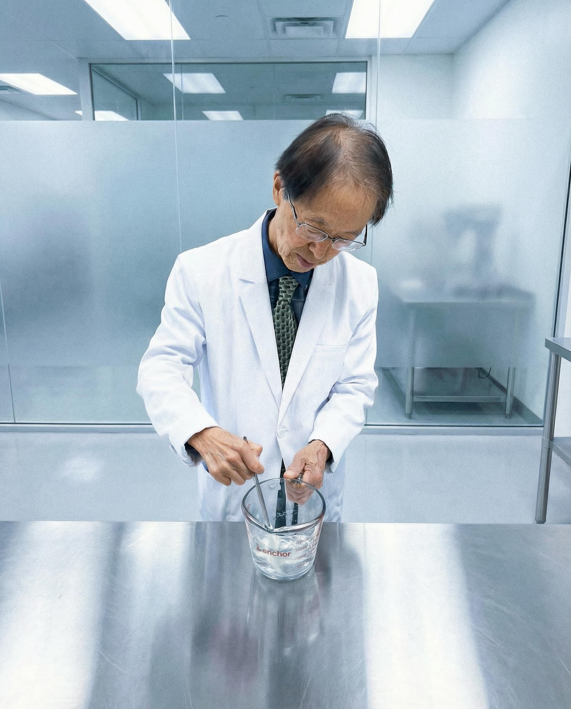 Dr Song PDRN Serum on a clean surface hints luxury ritual.