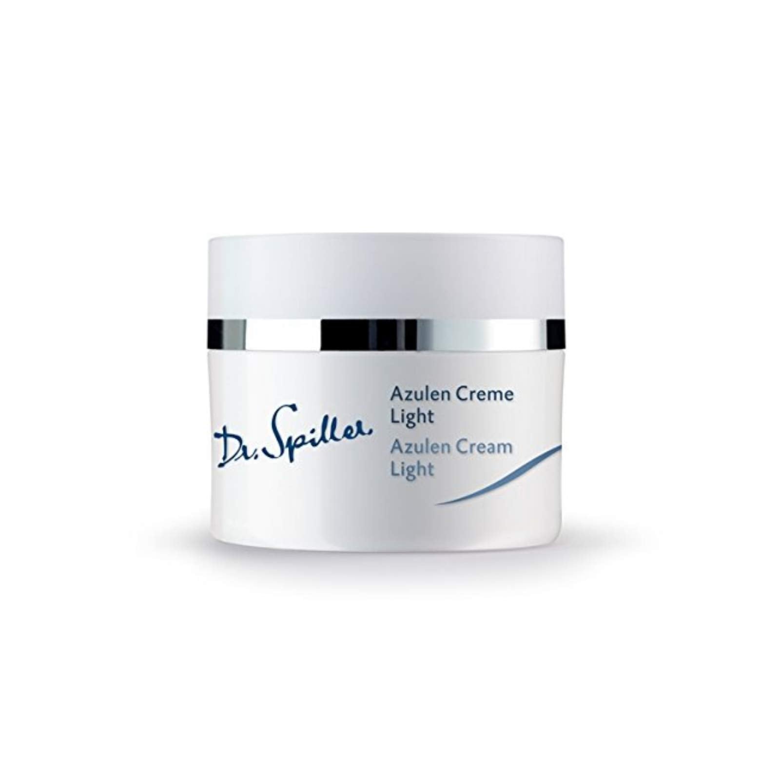 Dr. Spiller Azulen Cream Light bottle providing calming, lightweight hydration