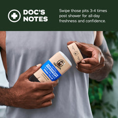 Dr. Squatch 2-pack deodorant boxes for convenient daily protection.