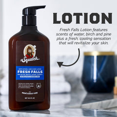 Close-up of pump bottle emphasizing 24-hour moisture