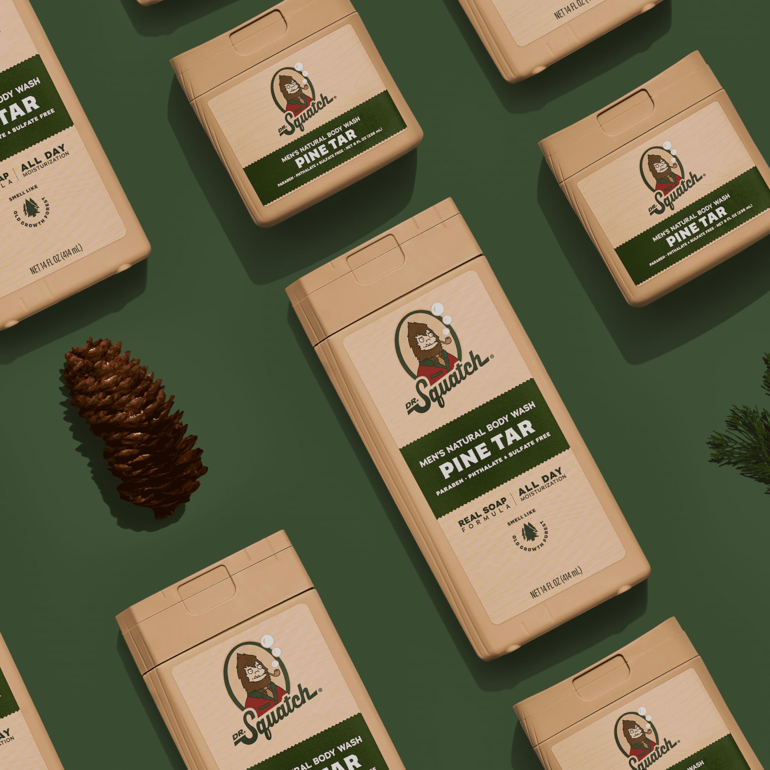 Dr. Squatch aluminum-free icon emphasizes deodorant safety