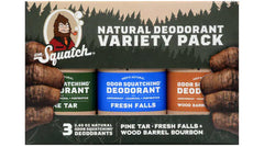 Dr. Squatch deodorant variety-pack front view for all-day freshness