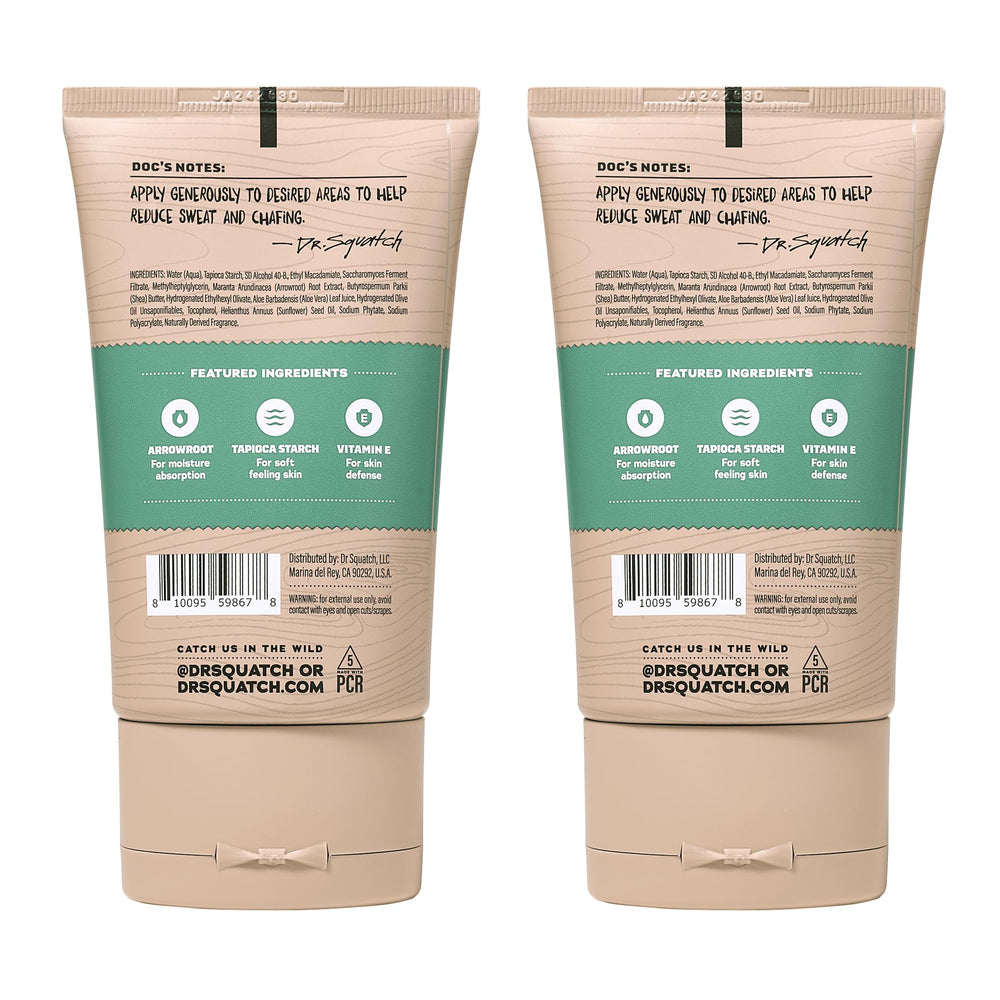 Dr. Squatch dermatologist-tested formula for all skin types