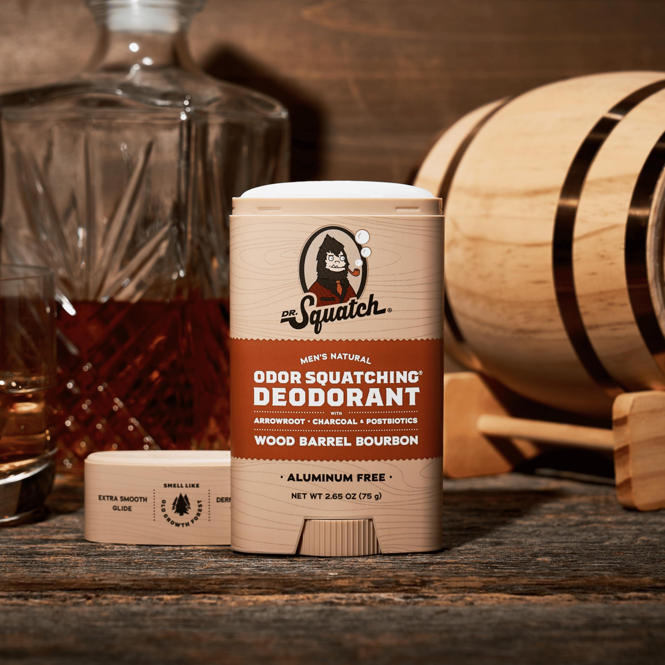 Dr. Squatch Fresh Falls soap for invigorating lather and clean feel.