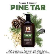 Dr. Squatch hand and body lotion in action, quick absorption