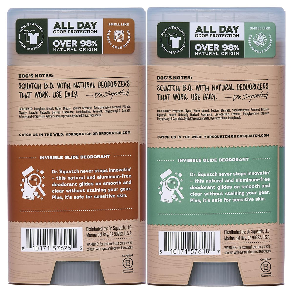 Dr. Squatch Invisible Glide product imagery suitable for gym and office daily use.