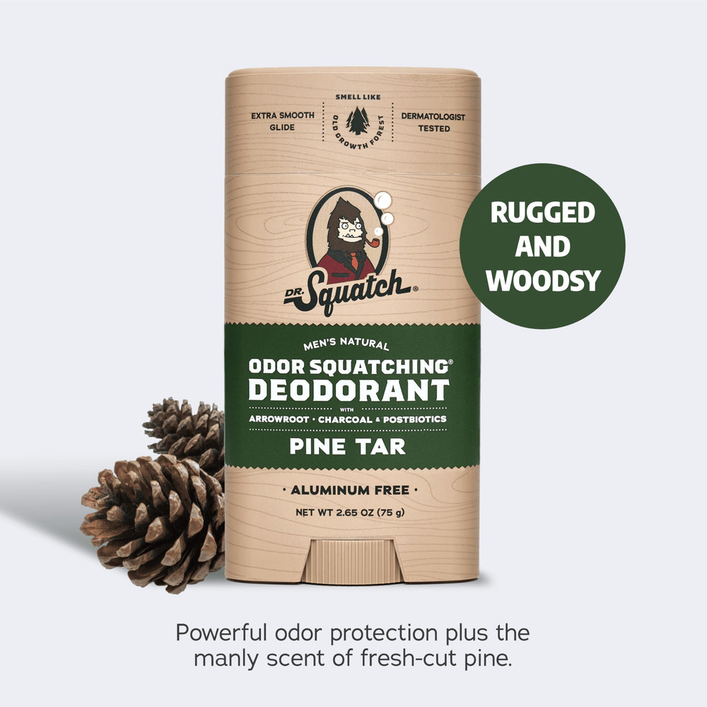 Dr. Squatch Manly Soap Natural Ingredients showcase coconut oil and shea butter nourish skin.