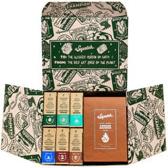Dr. Squatch Natural Soap shows coconut oil benefits for daily refreshment.