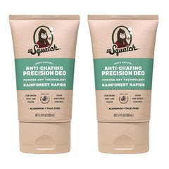 Dr. Squatch Rainforest Rapids deodorant bottle front showing crisp scent and fresh feel