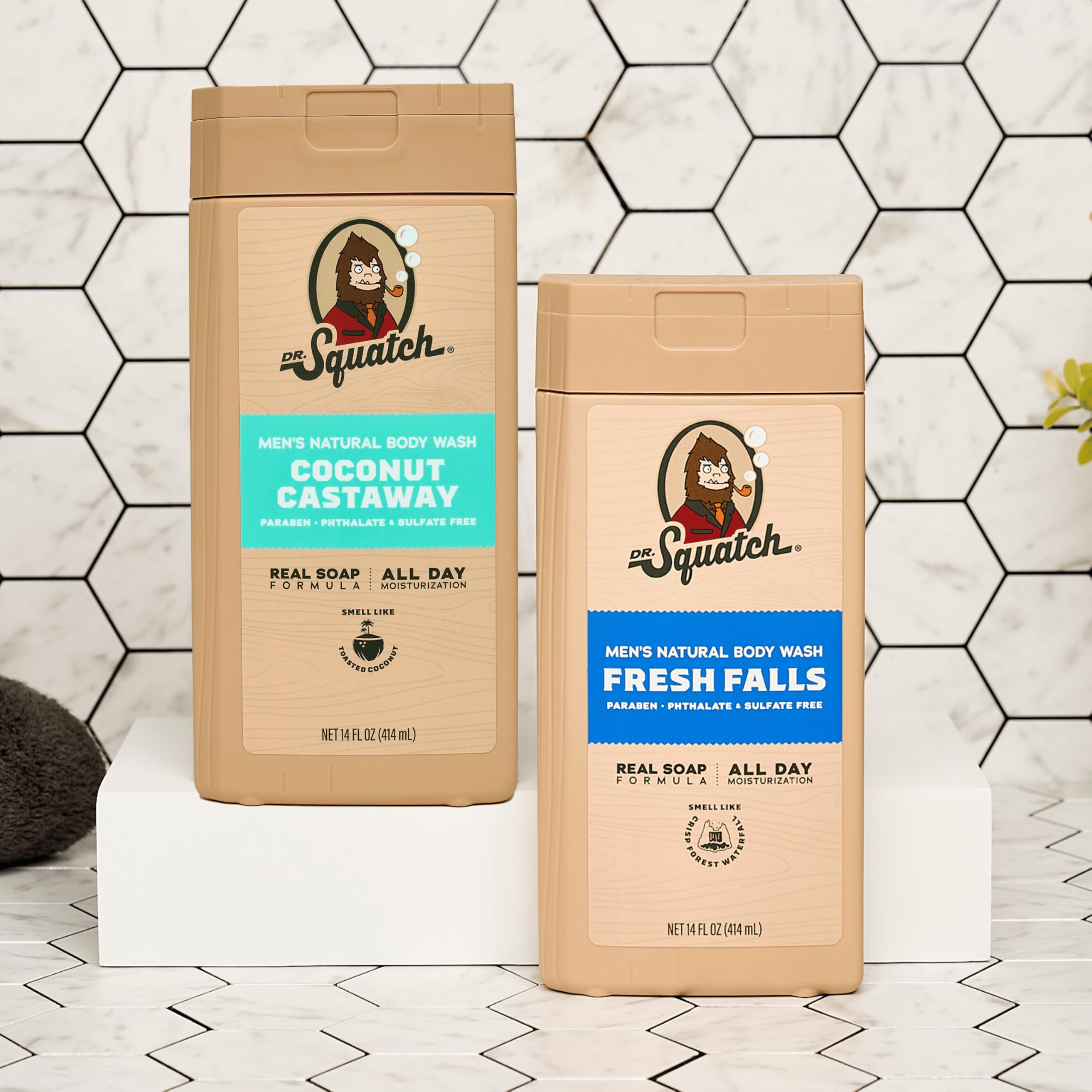 Dr. Squatch Scent-Lock technology pack suggests extended scent duration.