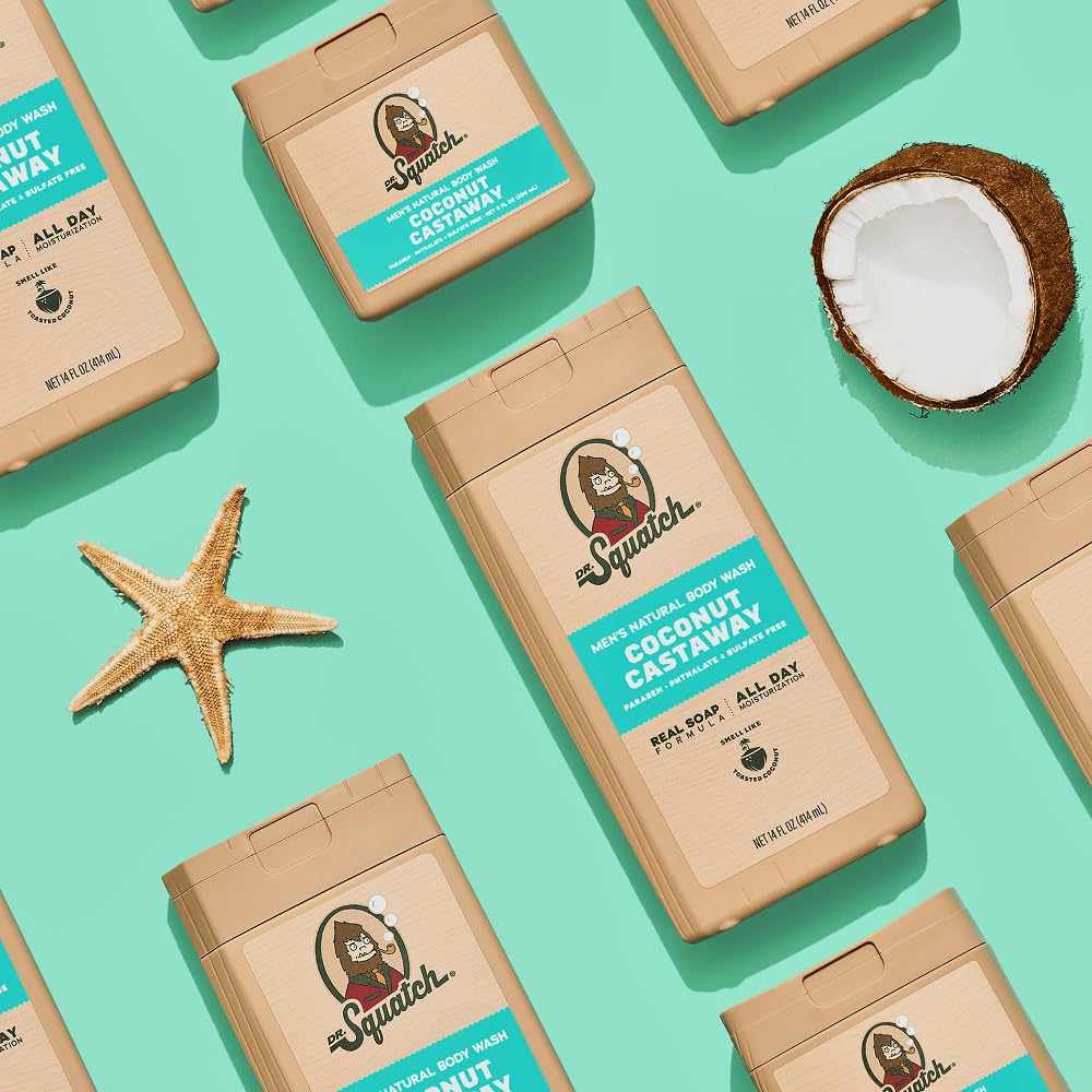 Dr. Squatch shower routine scene invites a refreshing cleansing ritual