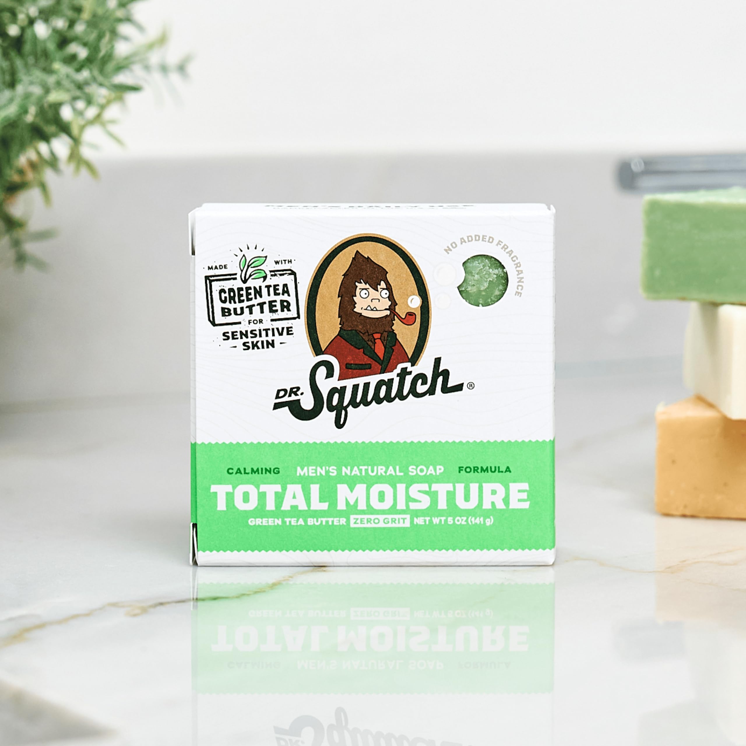 Handcrafted cold process soap highlights natural plant butters for soothing daily wash