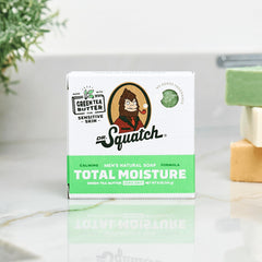 Handcrafted cold process soap highlights natural plant butters for soothing daily wash