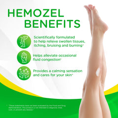 Dr. T HemoZel Cream texture close-up reveals lightweight, fast-absorbing coverage.