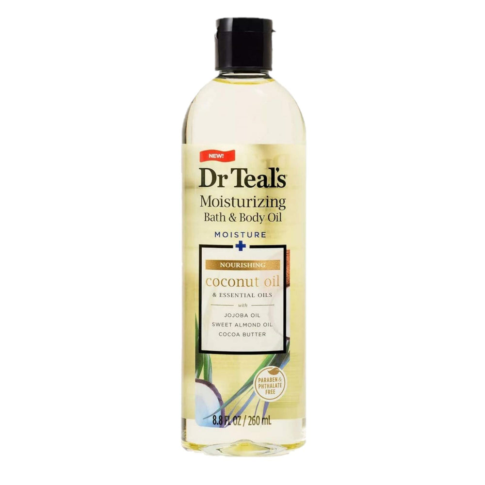 Three bottles on a clean shelf evoke spa-like relaxation and aroma.