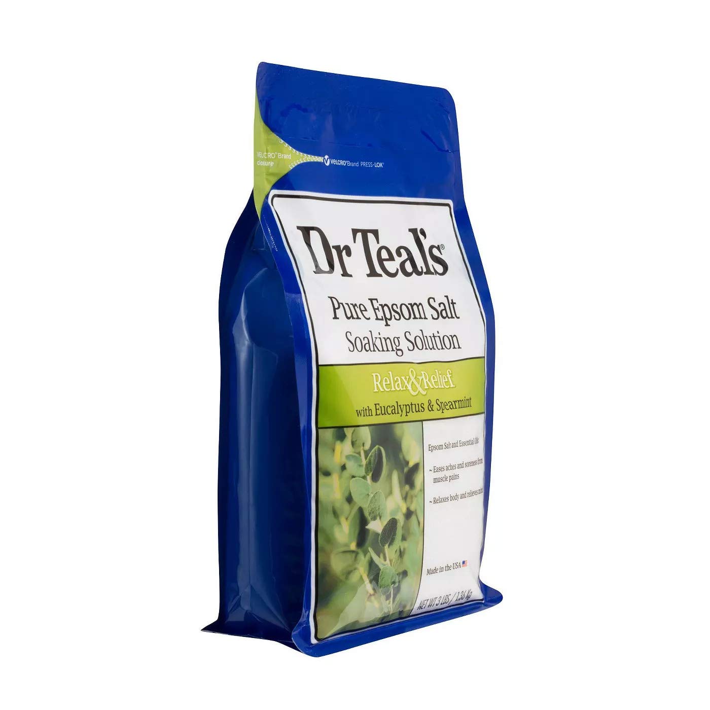 Dr Teal's Wellness Therapy rosemary mint salts for a soothing home routine