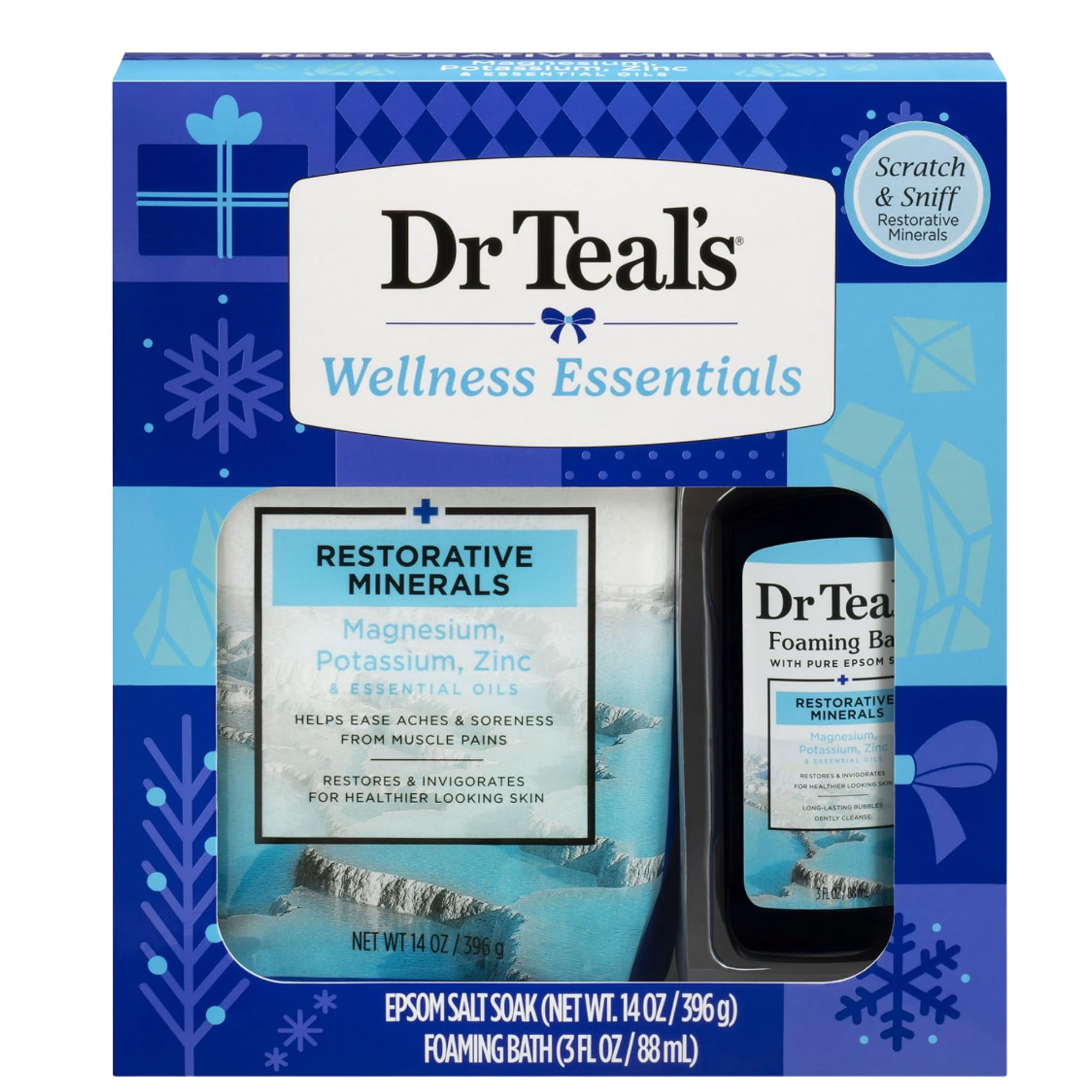Eucalyptus blend promotes respiratory comfort during a warm soak.