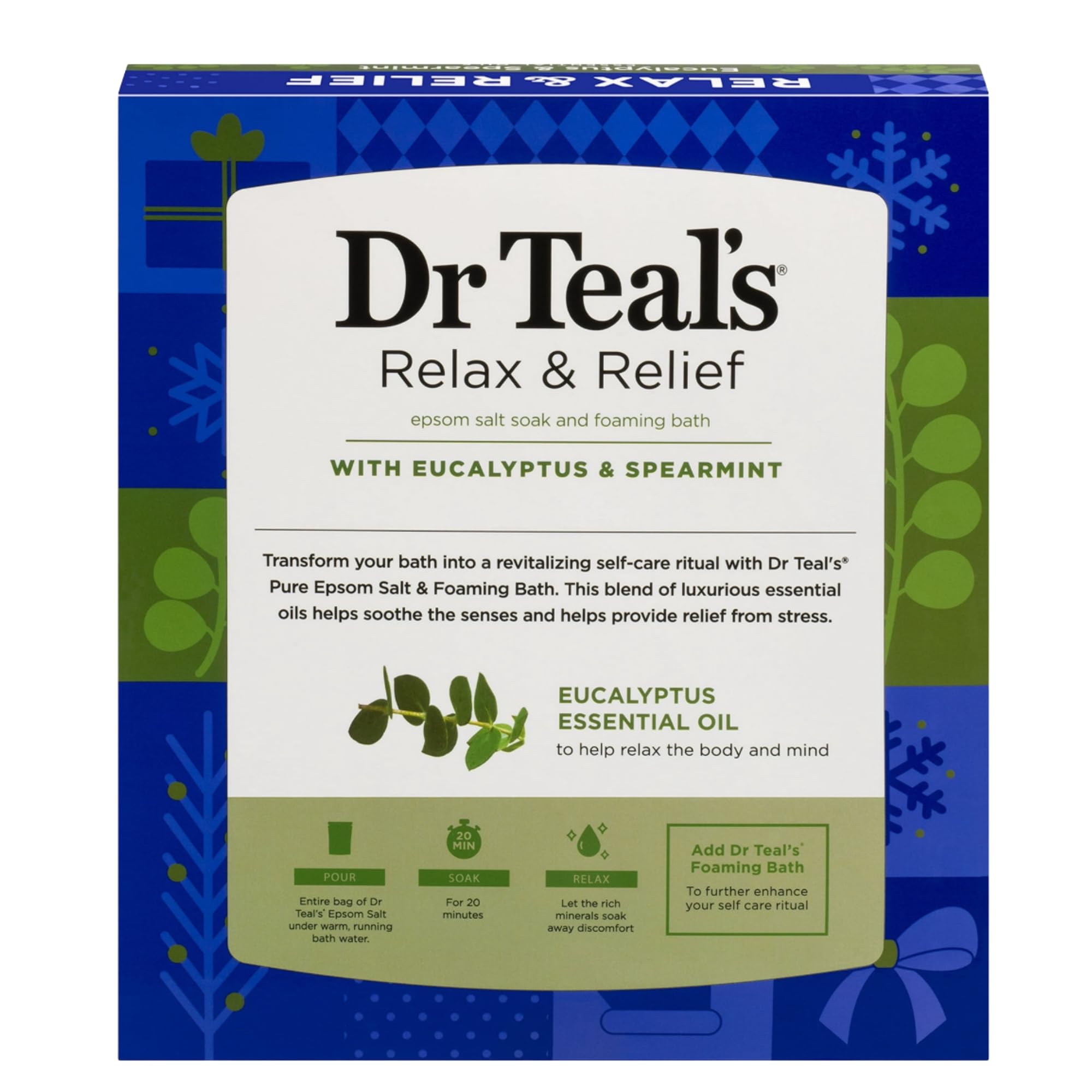 Dr Teal's Citrus blend to energize your bath ritual