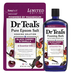 Dr Teal's Pure Epsom Salt 3 lb bottle for a mineral-rich soak.