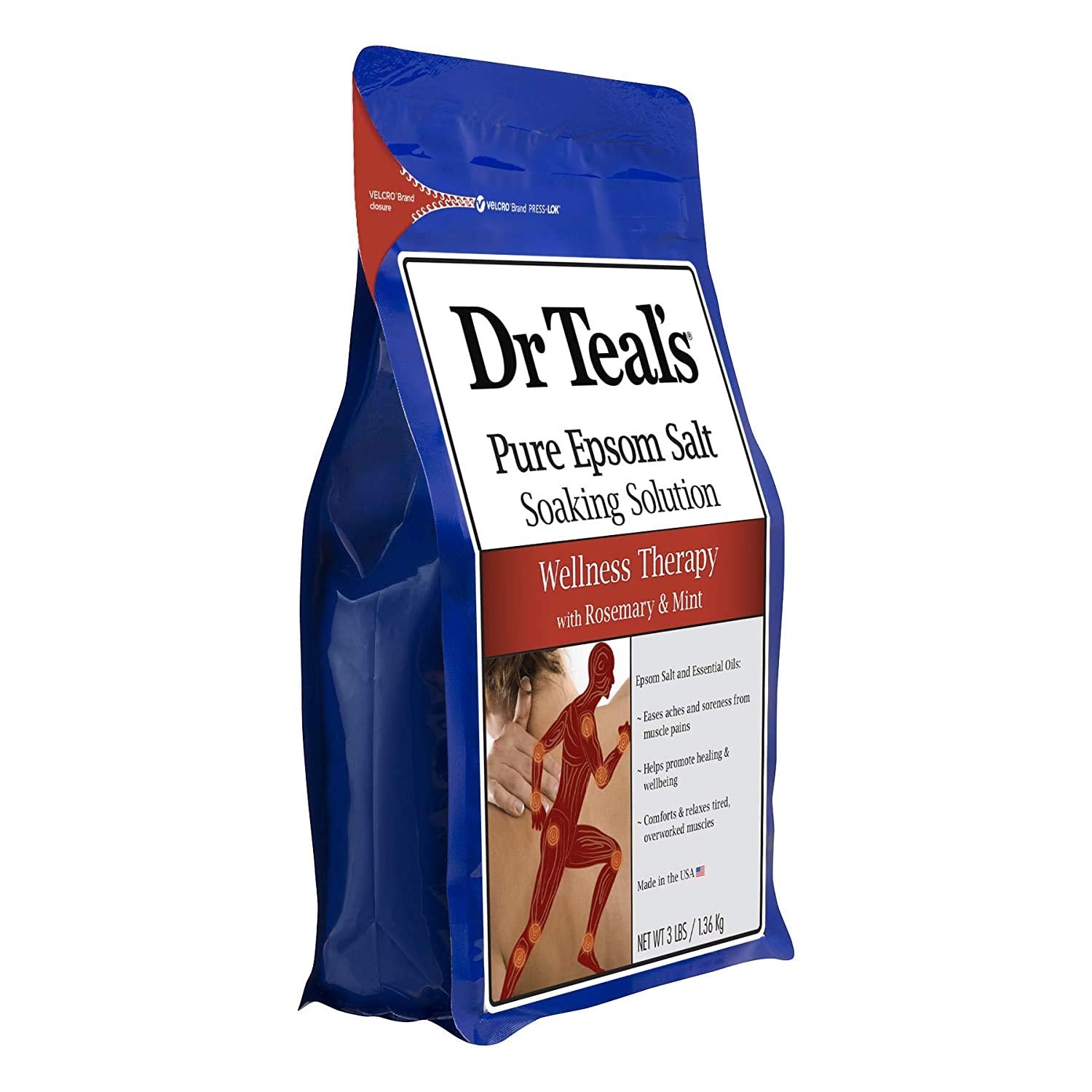 Dr Teal's bath soak setup hints at a spa-like self-care moment
