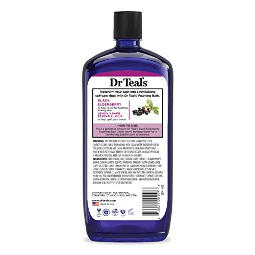 Dr Teal's relaxing bathroom scene ready for a long soak