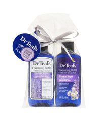 Dr Teal's Soothe and Sleep Lavender Foaming Bath bottle for a calming soak