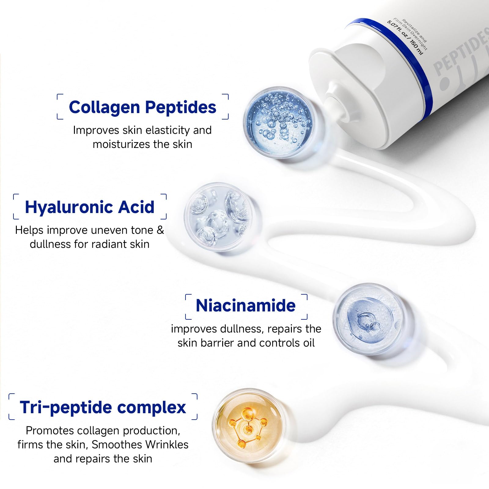 Dr Vincent Overnight use supports hydration, firmness, and luminosity.