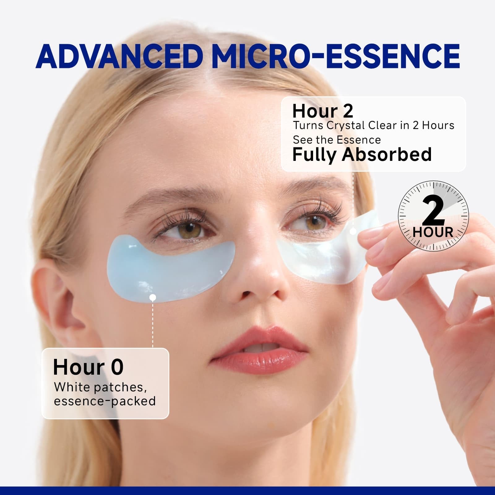 Dr Vincent patches with no-slip grip staying securely in place