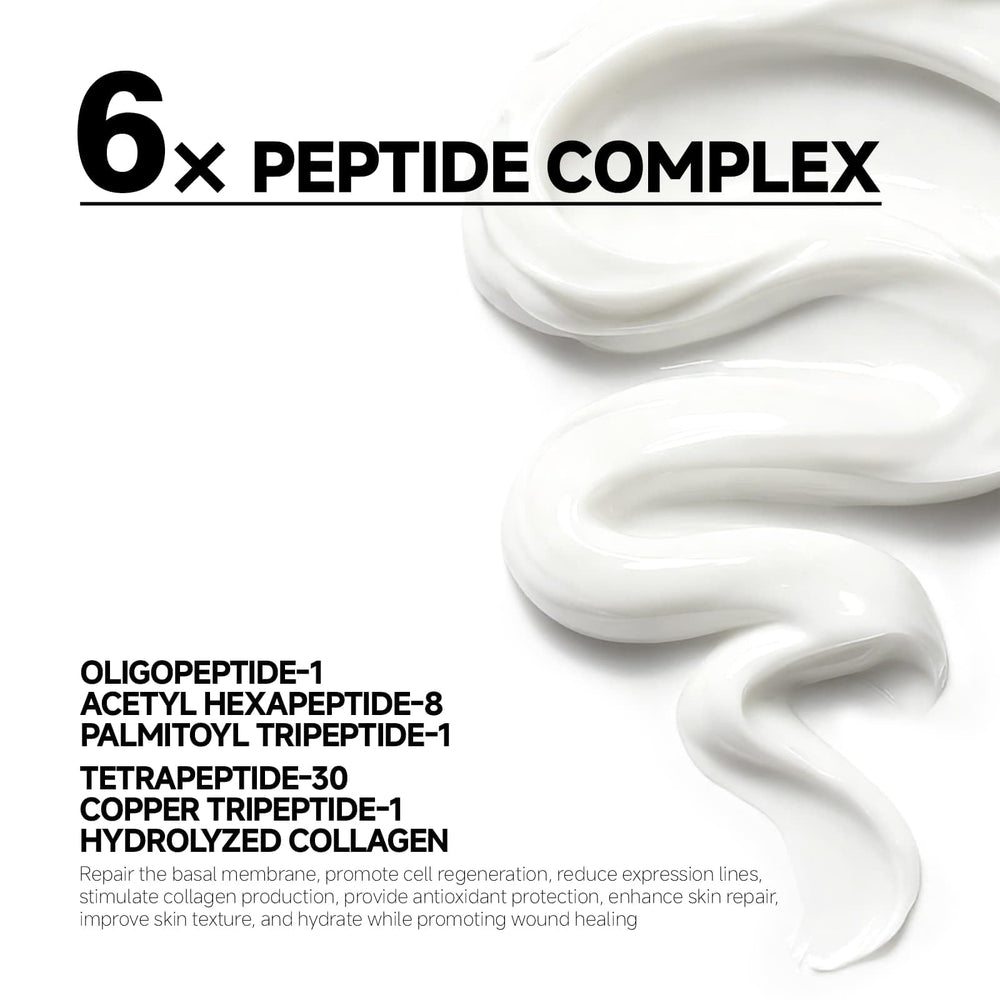 Dr Vincent Tri-Peptide Renew supports wrinkle smoothing overnight.
