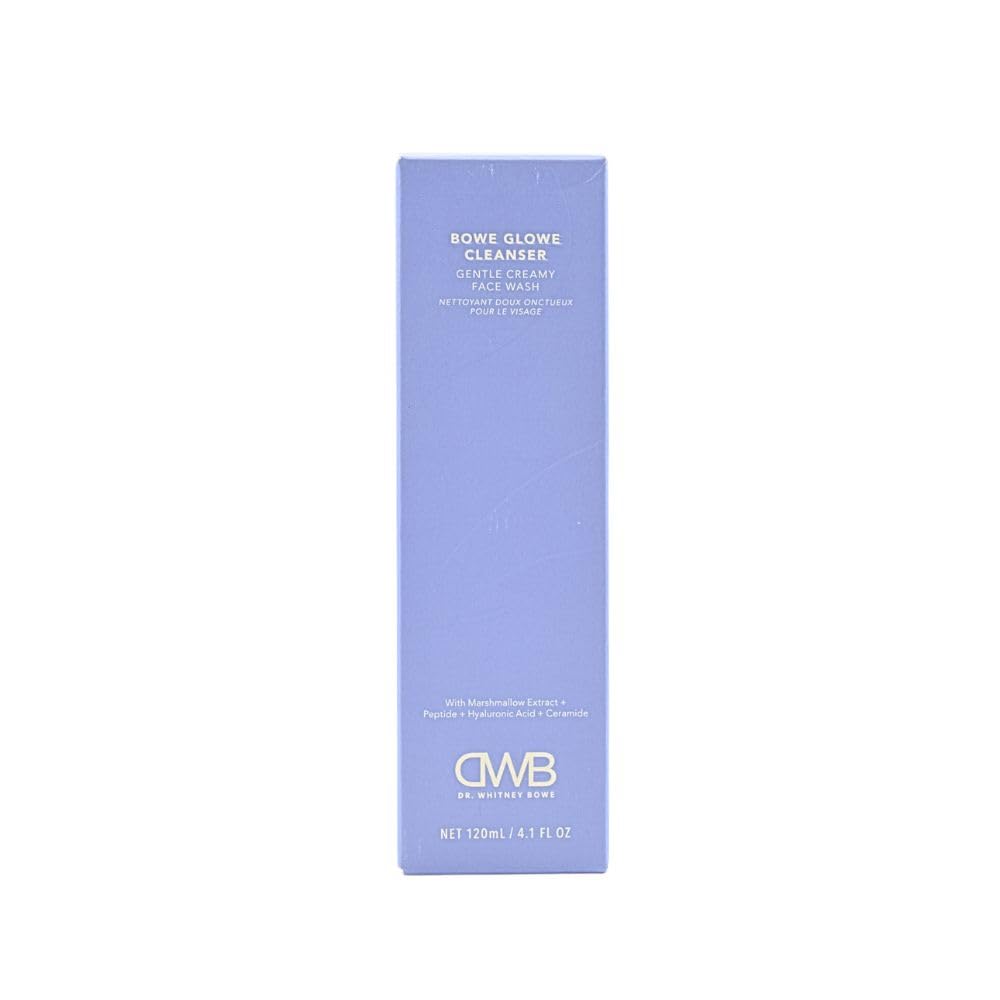DR.WITHNEY BOWE Bowe Glowe Cleanser creamy texture ready to pamper skin.