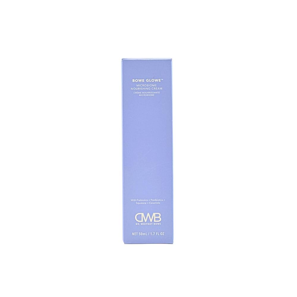 DR.WITHNEY BOWE Bowe Glowe cream being applied for day and night hydration.