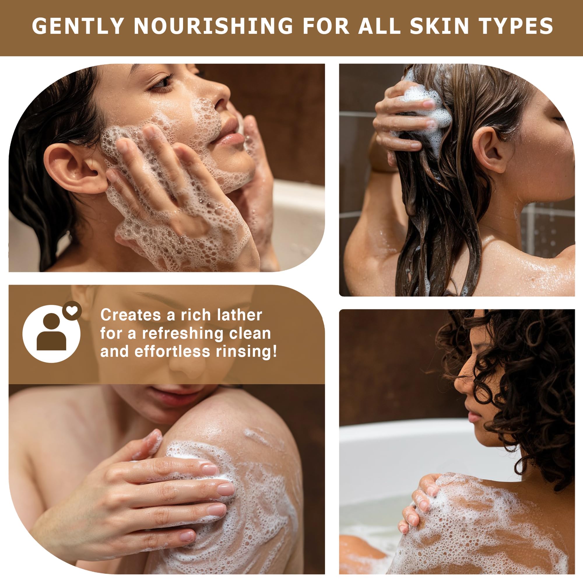 Dr. Woods Cleanser for face, hands, and body supports daily cleansing routines