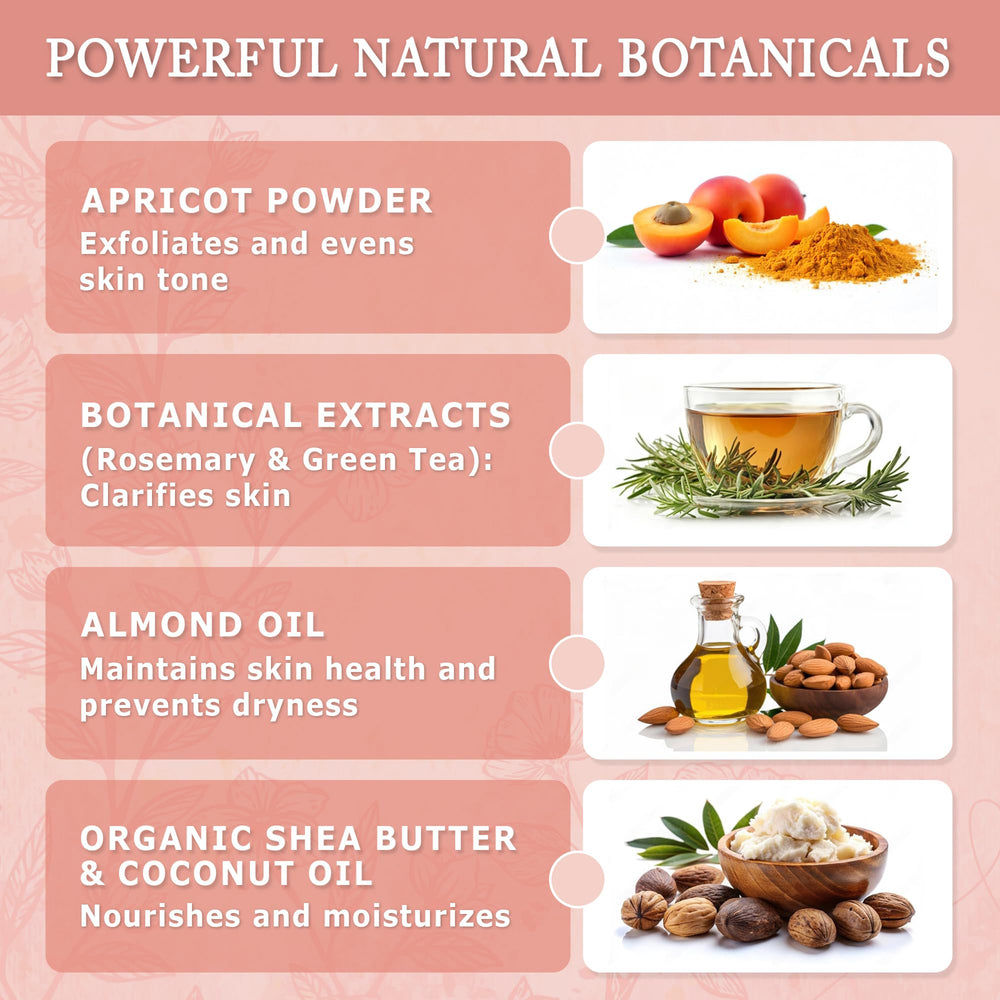 Dr. Woods green tea antioxidants help clarify skin and refresh the complexion.