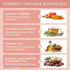 Dr. Woods green tea antioxidants help clarify skin and refresh the complexion.