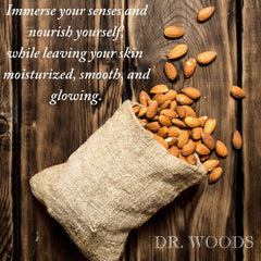 Gentle cleanser suitable for sensitive skin with almond oil.