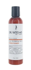 Dr. Yates MD Hair Thickening Serum bottle close-up—nourishing formula for fine hair.