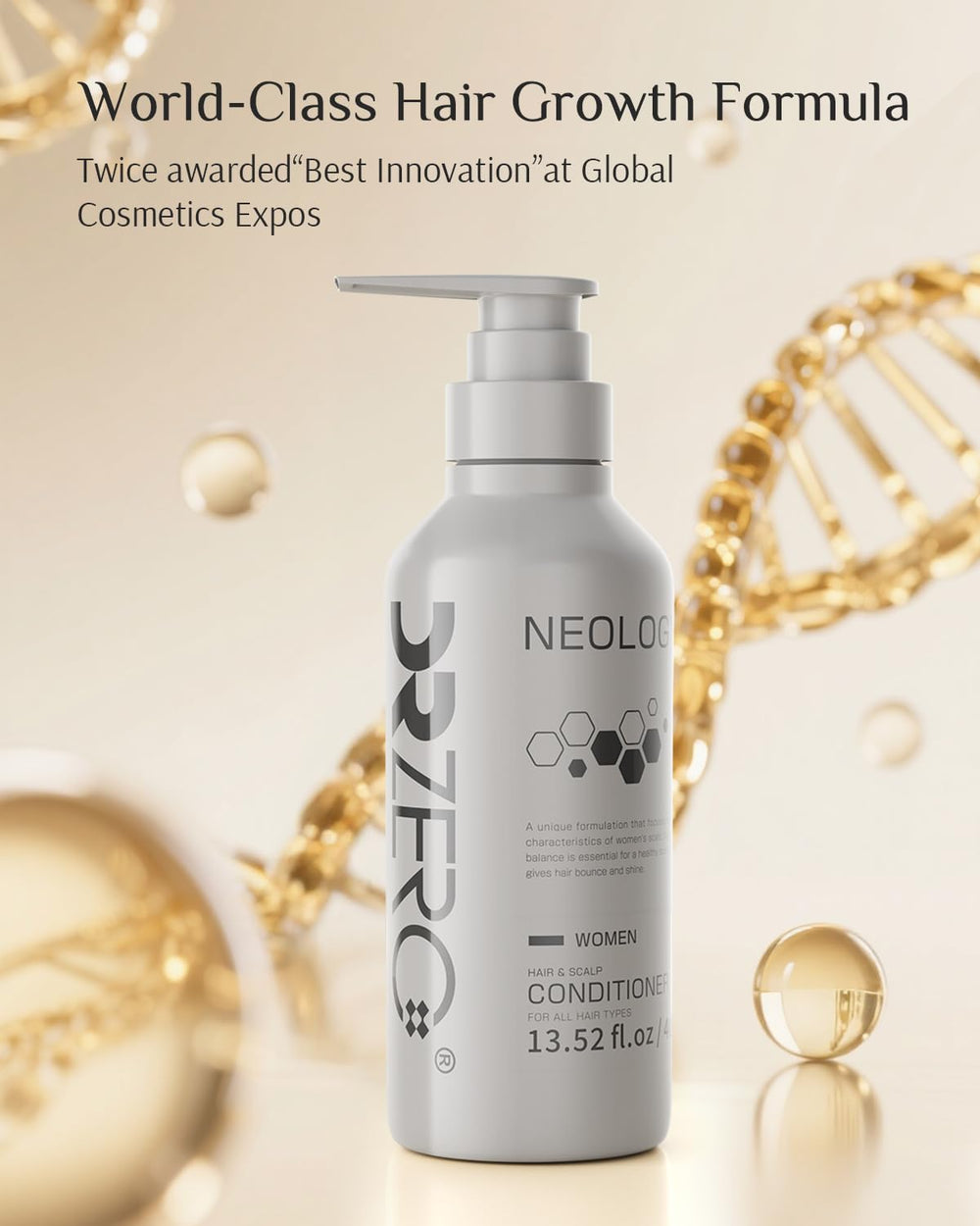 DR ZERO Neology redensyl ingredient close-up highlighting active technology