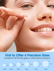 Dr. Zitacne patch 8mm provides precise spot coverage during makeup