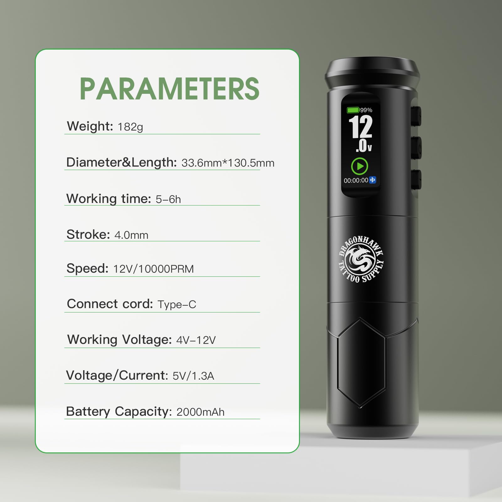 Dragonhawk A1 Pro cordless setup enables practice anywhere without cords.