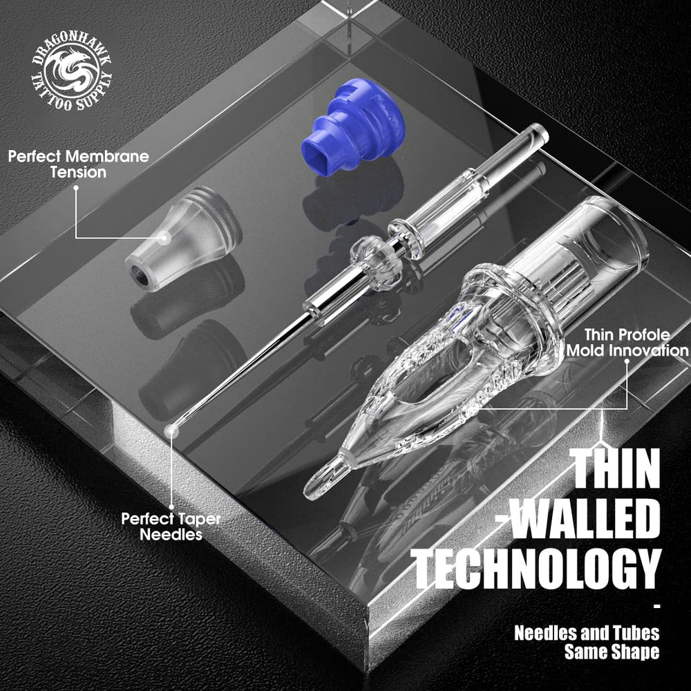Dragonhawk transparent cartridge body lets you monitor ink level easily