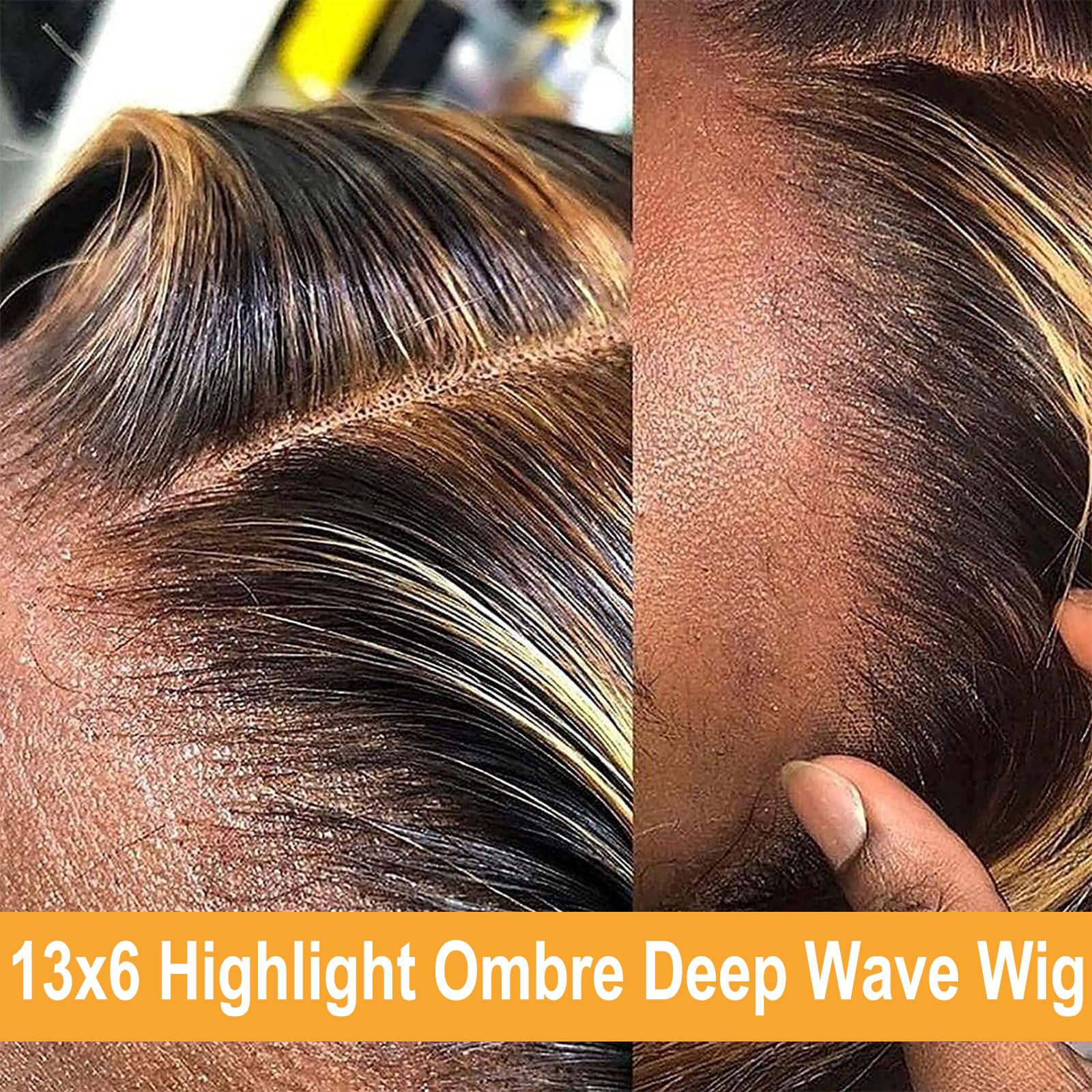Draixil lace front wig with 4 combs and adjustable straps for secure fit.