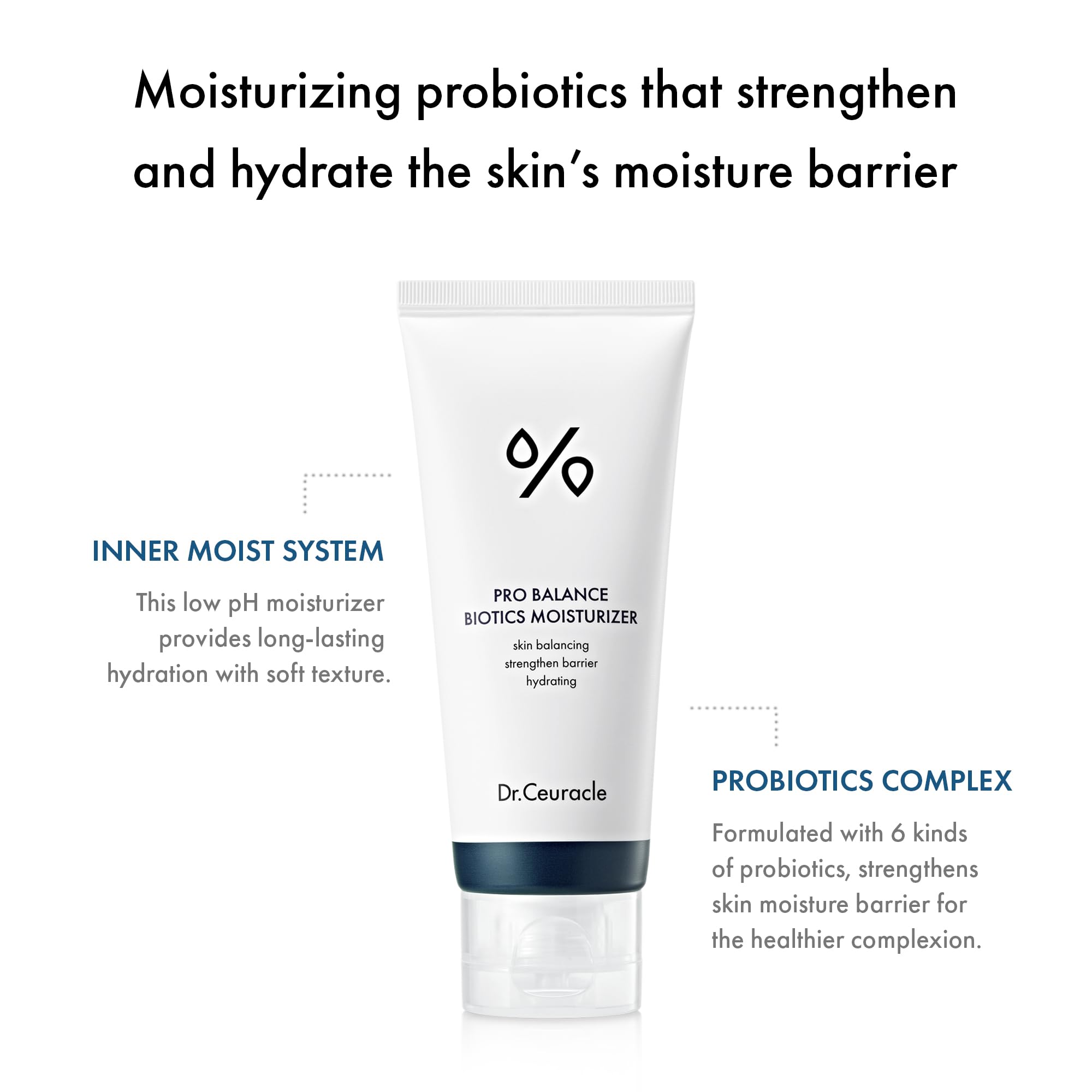 Packaging shot of Dr Ceuracle Pro Balance Moisturizer for a clean daily routine