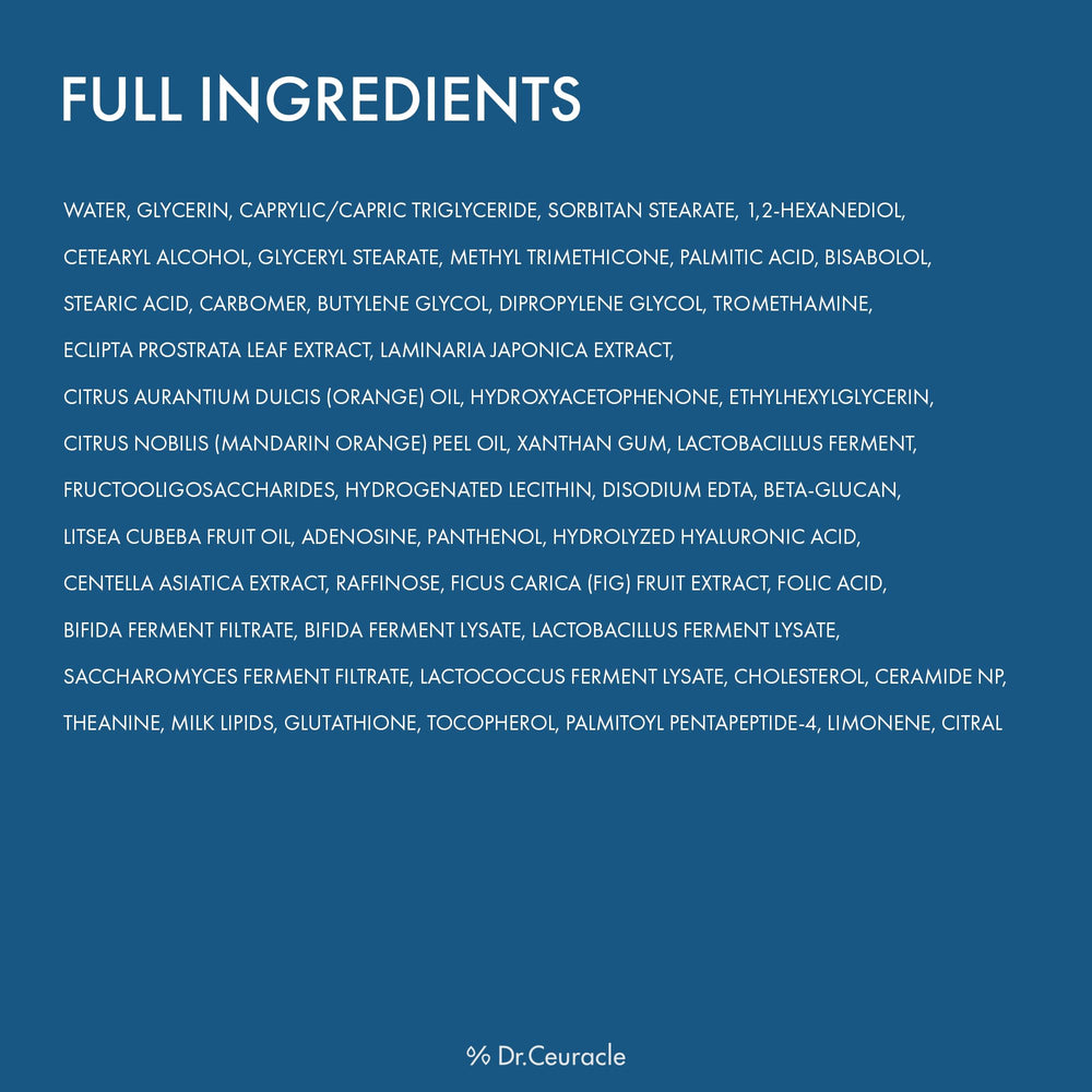 Six probiotics concept for balanced skin in Dr Ceuracle Pro Balance Moisturizer