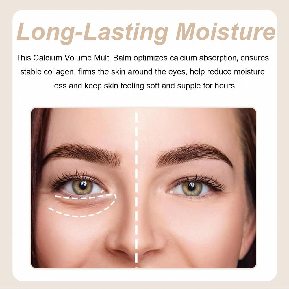 DreamCatching Calcium Multi Balm Stick for eye contour boosts hydration and comfort.