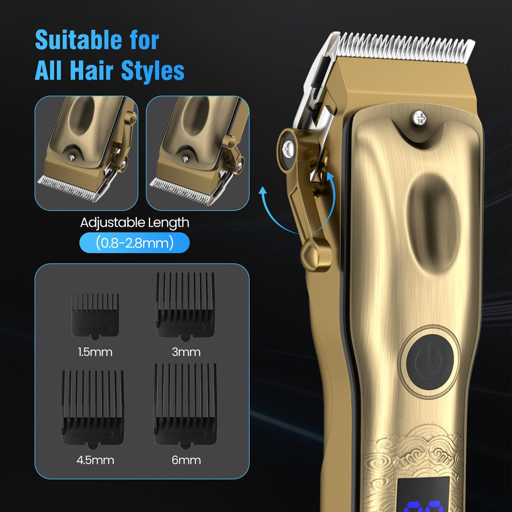 Drexila 4-in-1 kit accessories included for complete grooming setup