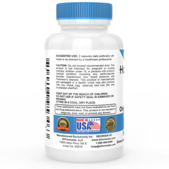 DrFormulas HairOmega DHT Blocker label highlighting key ingredients