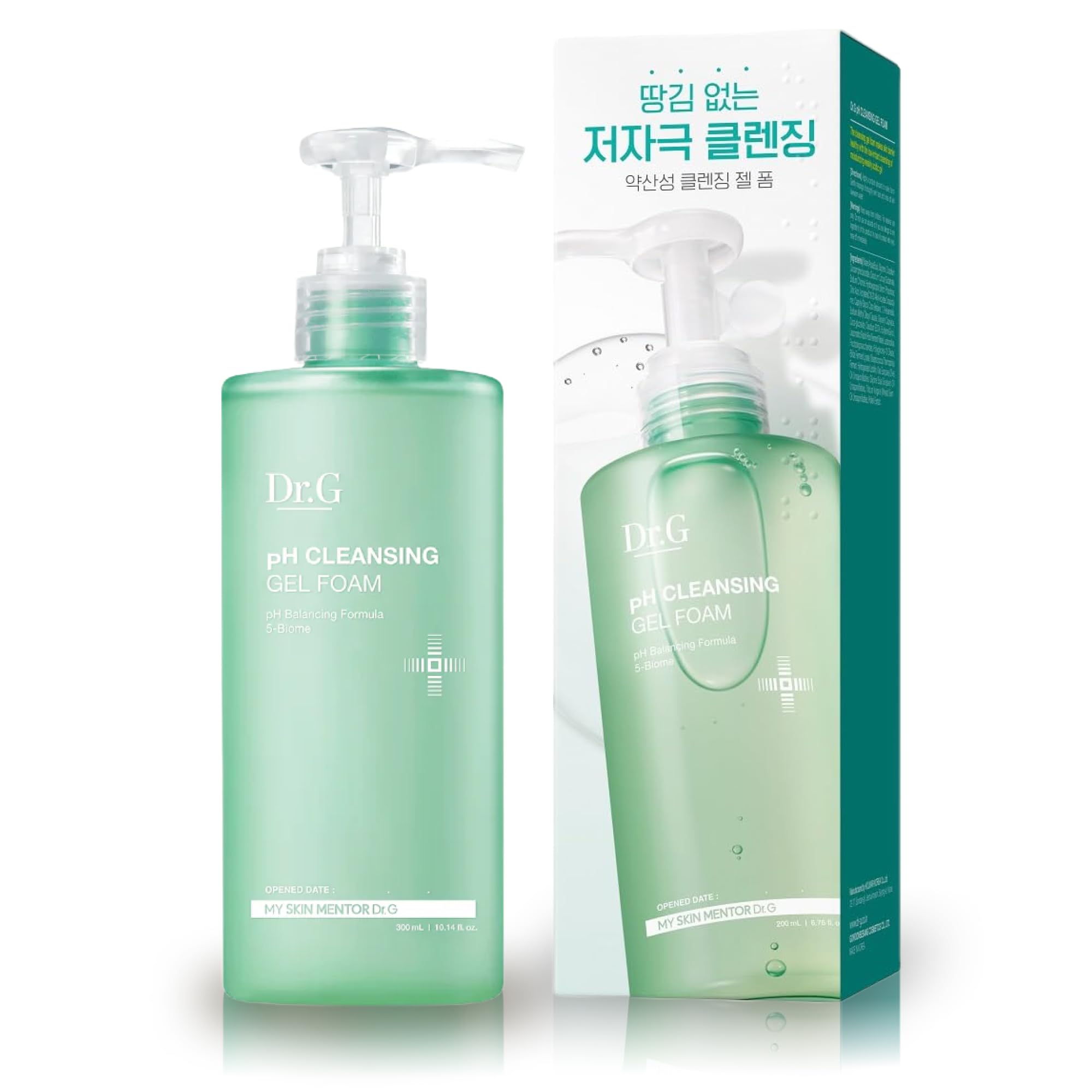 Dr.G pH Cleansing Gel Foam bottle for everyday cleansing