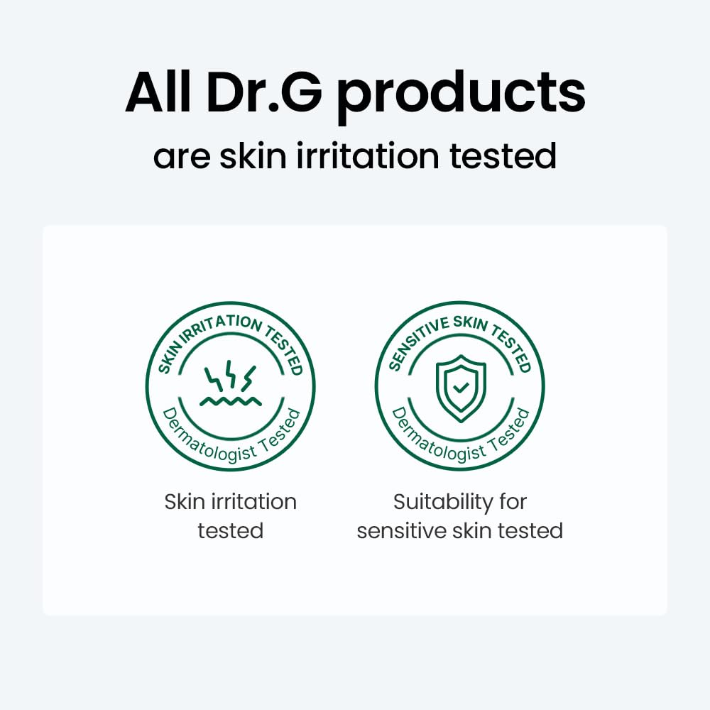 Rinsing Dr.G pH Cleansing Gel Foam for refreshed skin