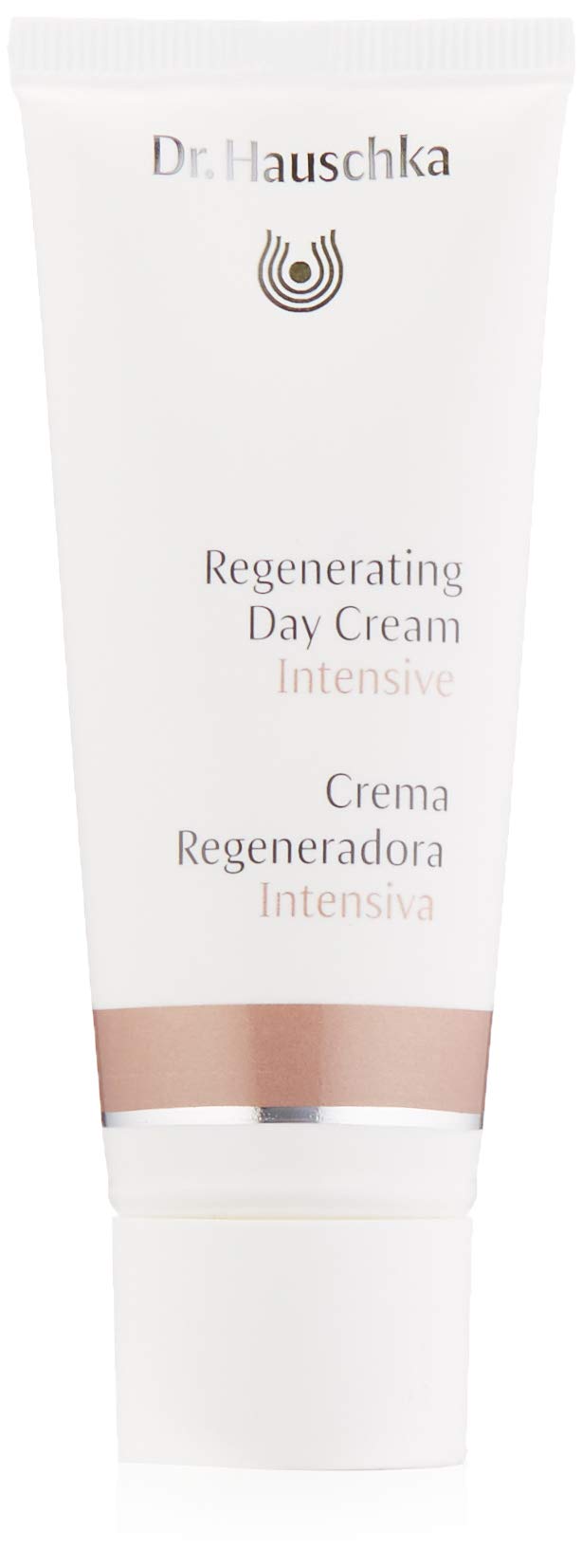 Dr. Hauschka Regenerating Day Cream Intensive jar closeup showing rich texture for mature skin