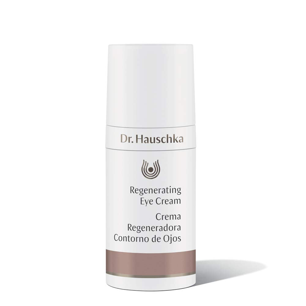 Dr. Hauschka Regenerating Eye Cream tube for smoothing delicate eye skin with gentle daily use